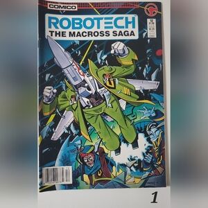 Robotech The Macross Saga Comic Book, Volume 12, Comico